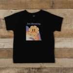 Bio T-Shirt Einschulung – Just Blooming Motiv – Farben Weiß und Schwarz4