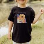 Bio T-Shirt Einschulung – Just Blooming Motiv – Farben Weiß und Schwarz2
