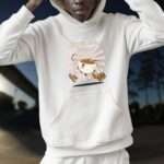 Kinder Hoodie Einschulung – Nap Time’s Over Motiv – Farben Weiß und Schwarz7