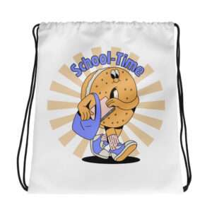 Kordelzugbeutel Kinder – School-Time Motiv 2