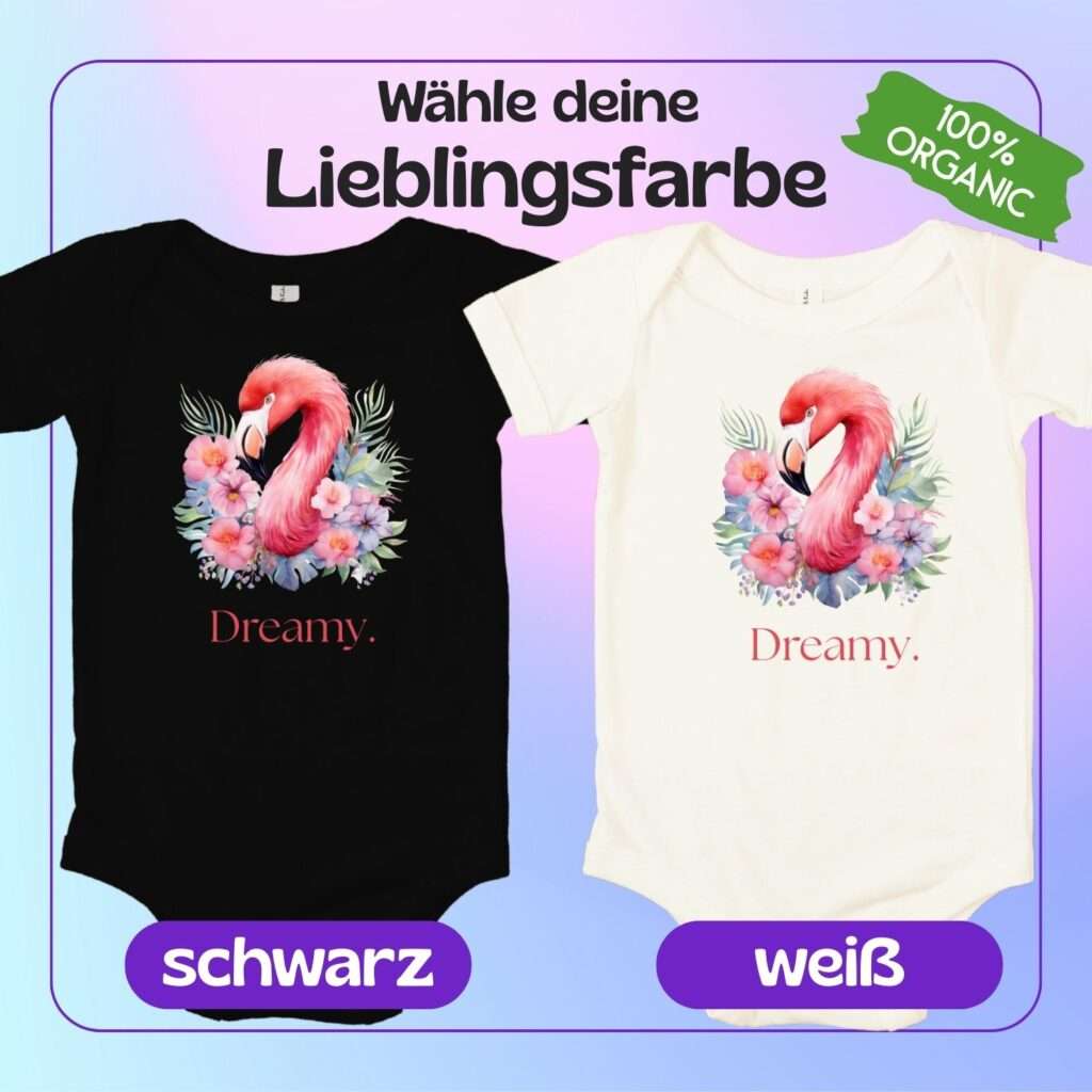 Babystrampler aus Bio-Baumwolle 3–24 Monate "Dreamy"