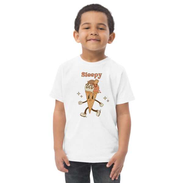 Kinder-T-Shirt 2–6 Jahre „Sleepy “ – Müde? Ja. Süß? Immer. – Bild 2