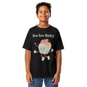 Jugend-T-Shirt XS–XL „Ice Ice Baby“ – Coolness in Baumwolle